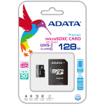 ADATA microSD κάρτα μνήμης Class 10 με USB/SD adapter P/N 471805061189