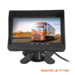 LM-M07 monitor 7.0'ιντσών με βάση και δύο (2) είσοδοι για κάμερα