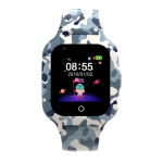 Wonlex KT22s Android 4G παιδικό smartwatch με κάμερα - βιντεοκλήση- GPS - σύνδεση σε WiFi -White camo