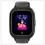 Wonlex KT23T Android 4G παιδικό smartwatch με θερμόμετρο, κάμερα, βιντεοκλήση, GPS,σύνδεση σε WiFi -μαύρο χρώμα