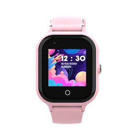 KT24 Android 4G παιδικό smartwatch  με κάμερα - βιντεοκλήση- GPS - σύνδεση σε WiFi - αδιάβροχο -ΡΟΖ χρώμα