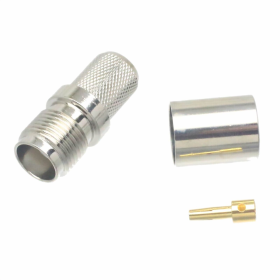TNC Female Plug Crimp connector για καλώδιο LMR400